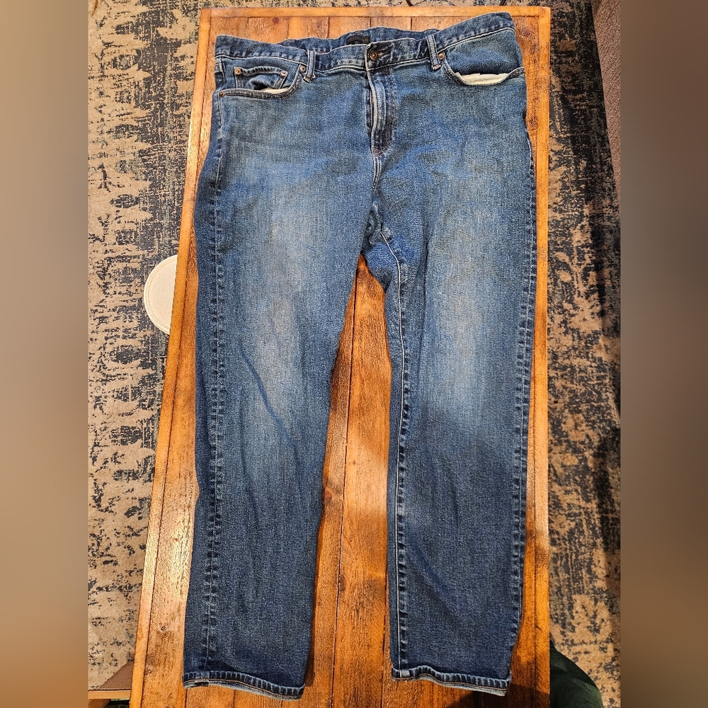 Uniqlo Blue Slim Straight Jeans 40×32